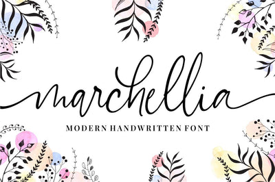Marchellia – Modern Handwritten Font Good Java 