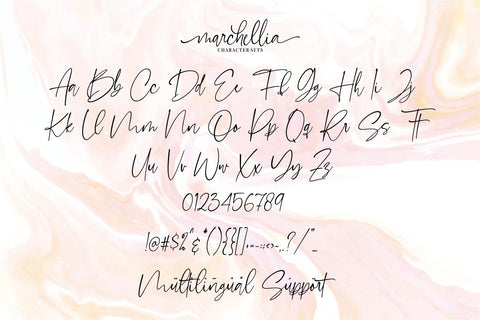 Marchellia – Modern Handwritten Font Good Java 