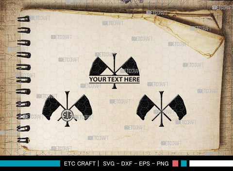 Marching Band Monogram, Marching Band Silhouette, Marching Band SVG, Color Guard Flags Svg, Color Guard Svg, Male Color Guard Svg, Color Guard Rifle Sabre Svg, SB00453 SVG ETC Craft 