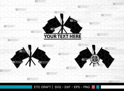 Marching Band Monogram, Marching Band Silhouette, Marching Band SVG, Color Guard Flags Svg, Color Guard Svg, Male Color Guard Svg, Color Guard Rifle Sabre Svg, SB00453 SVG ETC Craft 