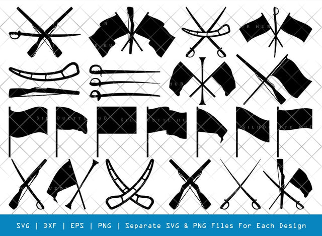 Marching Band SVG Cut Files | Marching Band Silhouette | Color Guard Flags Svg | Color Guard Svg | Male Color Guard Svg | Color Guard Rifle Sabre Svg | Marching Band Bundle SVG ETC Craft 