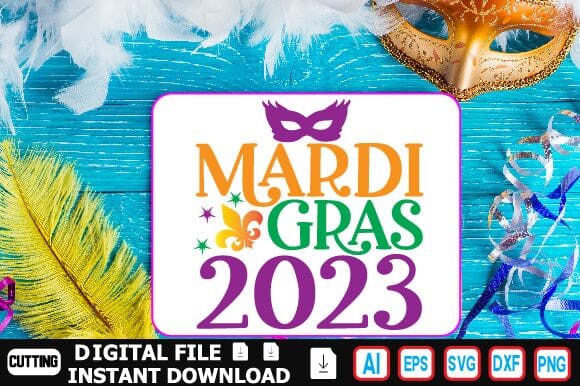 Mardi Gras 2023 SVG Craftlabsvg24 