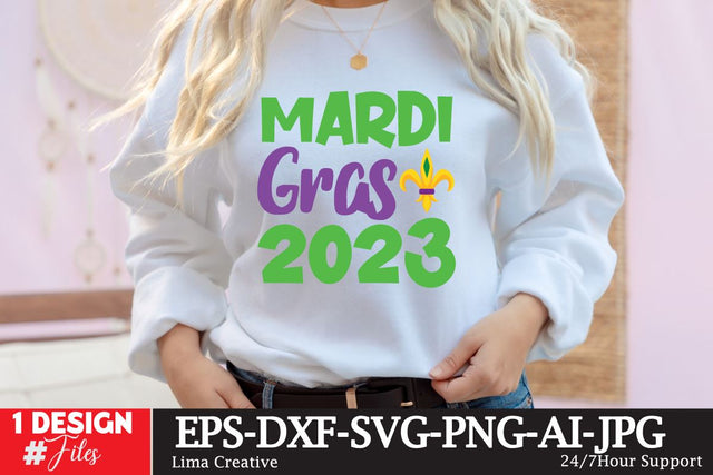Mardi Gras 2023 SVG Cute File SVG Insomnia Std 