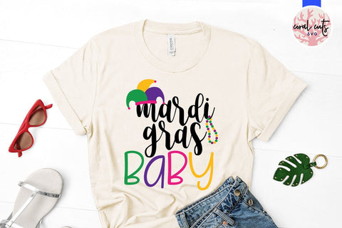 Mardi Gras Baby - Mardi Gras SVG EPS DXF PNG SVG CoralCutsSVG 