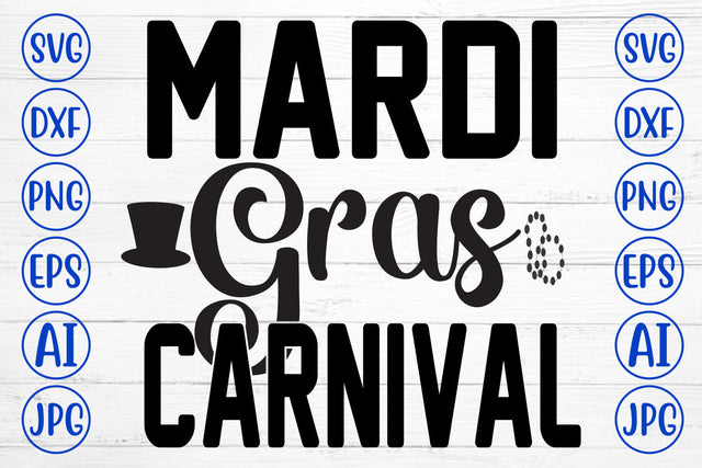 Mardi Gras Carnival SVG Cut File SVG Syaman 