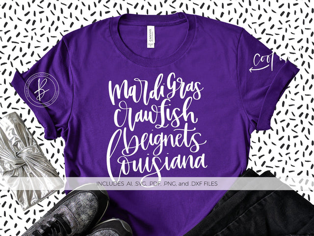 Mardi Gras Crawfish SVG Beck McCormick 