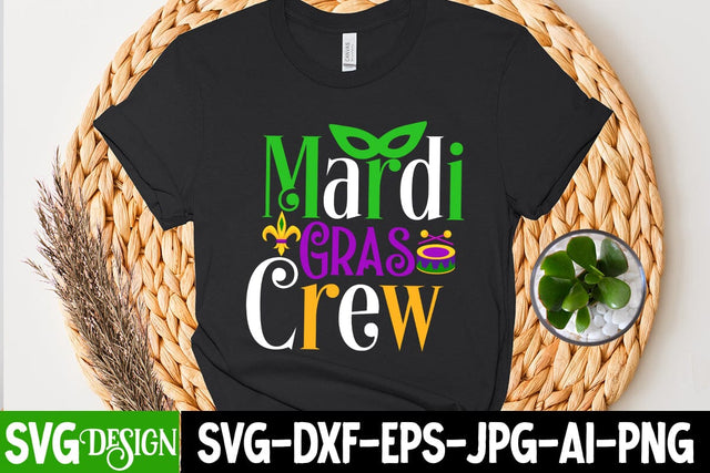 Mardi Gras Crew SVG Cut File SVG BlackCatsMedia 