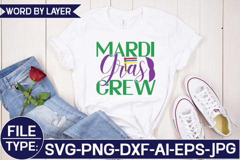 Mardi Gras Crew SVG Cut File SVG Studio Innate 