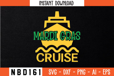 MARDI GRAS CRUISE Svg Design SVG Nbd161 