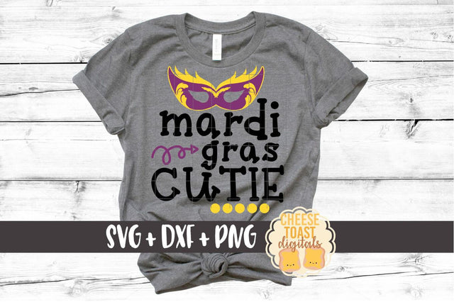 Mardi Gras Cutie - Mardi Gras SVG Files SVG Cheese Toast Digitals 