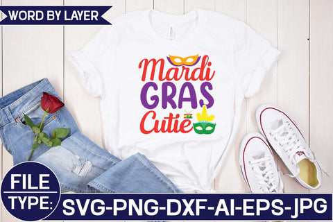 Mardi Gras Cutie SVG Cut File SVG Studio Innate 