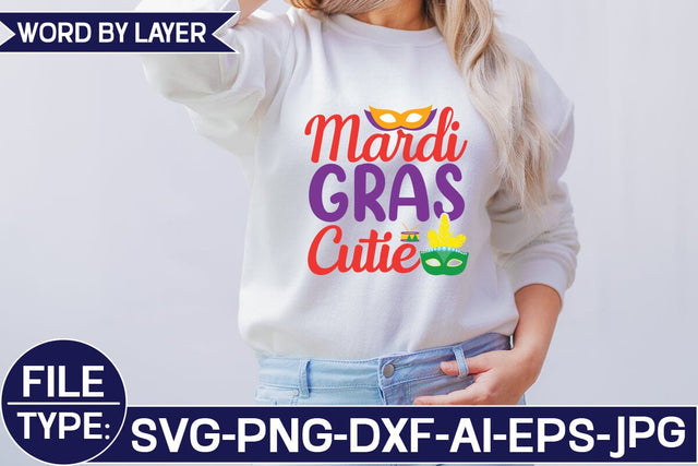 Mardi Gras Cutie SVG Cut File SVG Studio Innate 