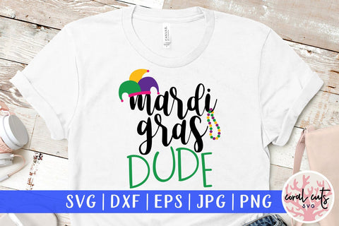 Mardi Gras Dude - Mardi Gras SVG EPS DXF PNG SVG CoralCutsSVG 