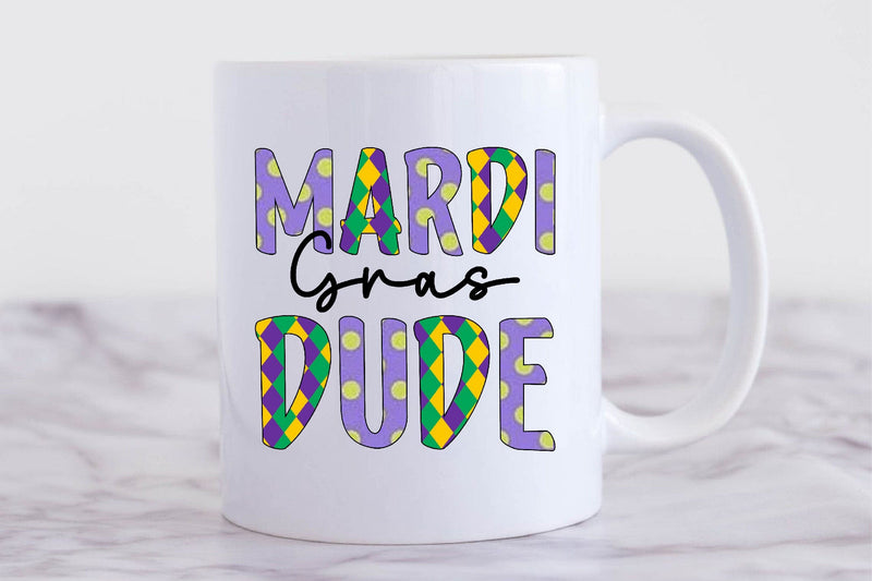 Mardi Gras Dude Sublimation Sublimation SVGista 