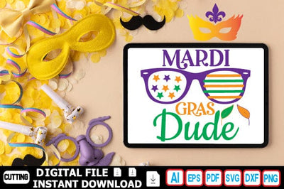 Mardi Gras Dude SVG Craftlabsvg24 