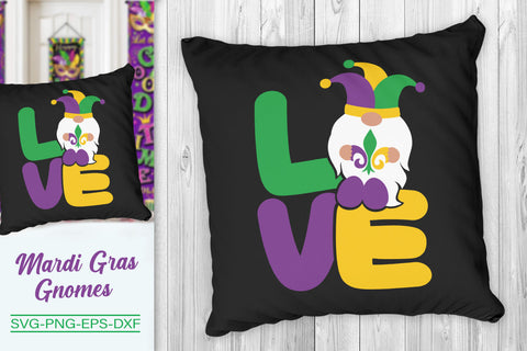 Mardi Gras Gnome Svg, Love Gnome Svg, Mardi Gras SVG SvgMonkeys 