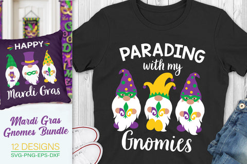 Mardi Gras Gnomes Bundle, Gnomes Svg, Mardi Gras Svg SVG SvgMonkeys 