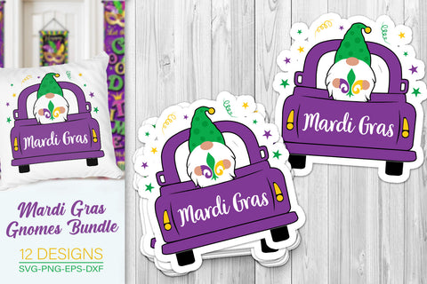 Mardi Gras Gnomes Svg Bundle, Gnomes Svg, Mardi Gras Svg SVG SvgMonkeys 