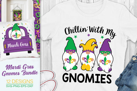 Mardi Gras Gnomes Svg Bundle, Gnomes Svg, Mardi Gras Svg SVG SvgMonkeys 