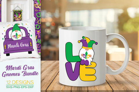 Mardi Gras Gnomes Svg Bundle, Gnomes Svg, Mardi Gras Svg SVG SvgMonkeys 