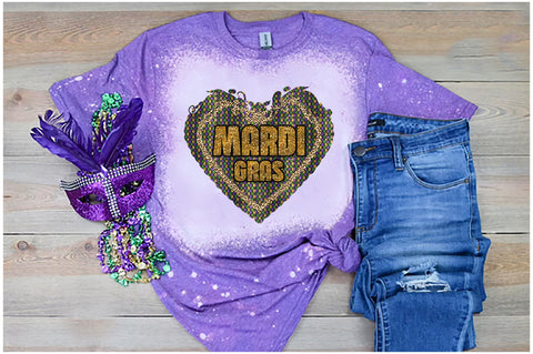 Mardi Gras Heart Sublimation Sublimation Jagonath Roy 