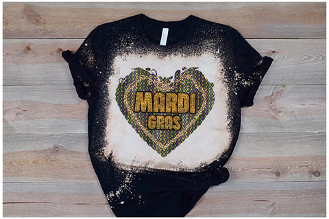 Mardi Gras Heart Sublimation Sublimation Jagonath Roy 