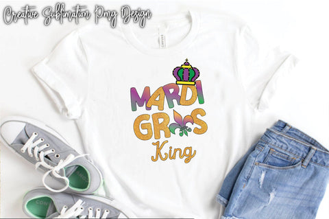 Mardi Gras King Sublimation Creativeart88 