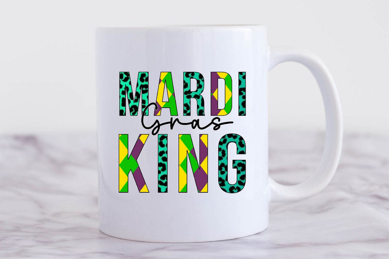 Mardi Gras King Sublimation Sublimation SVGista 