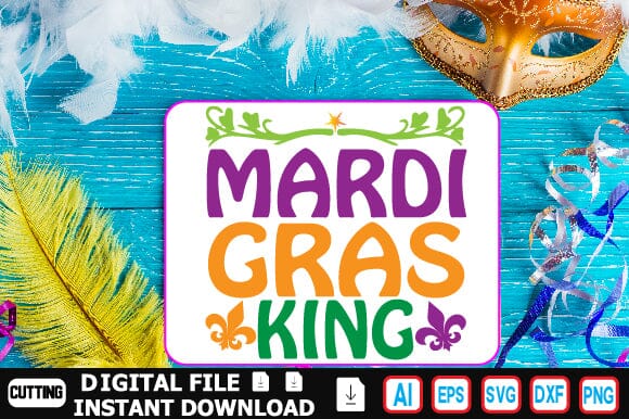 Mardi Gras King SVG Craftlabsvg24 