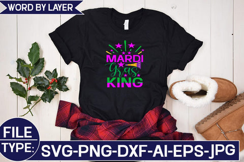 Mardi Gras King SVG Cut File SVG Studio Innate 