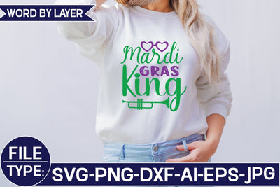 Mardi Gras King SVG Cut File SVG Studio Innate 