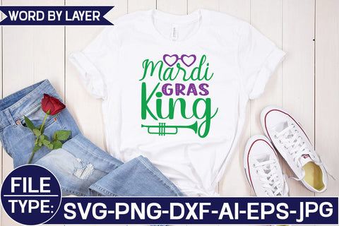 Mardi Gras King SVG Cut File SVG Studio Innate 