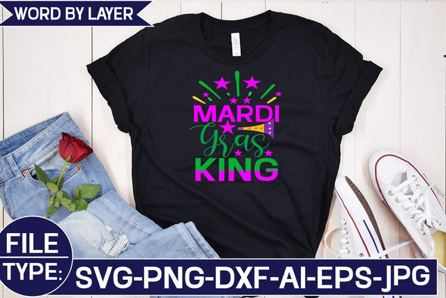 Mardi Gras King SVG Cut File SVG Studio Innate 