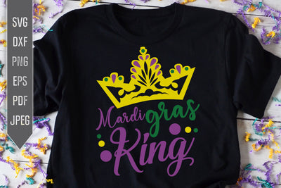 Mardi Gras King Svg. Mardi Gras Svg. Mardi Gra Men Shirt. New Orleans Celebration Svg. Cricut, Silhouette. Sublimation, Iron on etc. SVG Mint And Beer Creations 