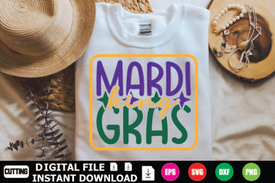 Mardi Gras King SVG Shahin alam 