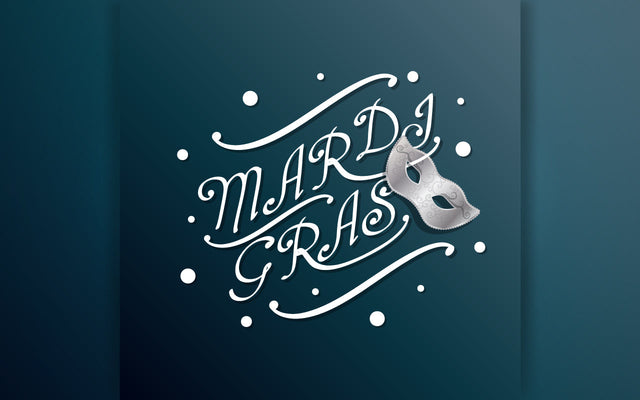 Mardi Gras lettering isolated on background SVG naemmiah021 