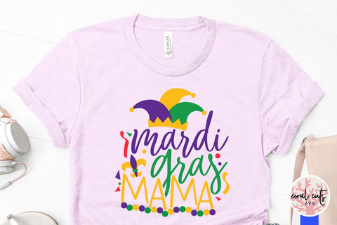 Mardi Gras Mama - Mardi Gras SVG EPS DXF PNG SVG CoralCutsSVG 