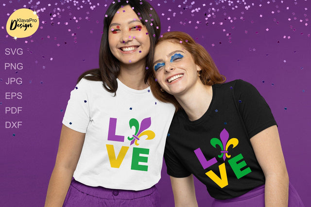 Mardi Gras | Mardi Gras SVG | Love | cut file SVG Klava P 
