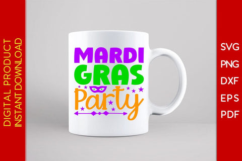 Mardi Gras Party SVG PNG PDF Cut File SVG Creativedesigntee 