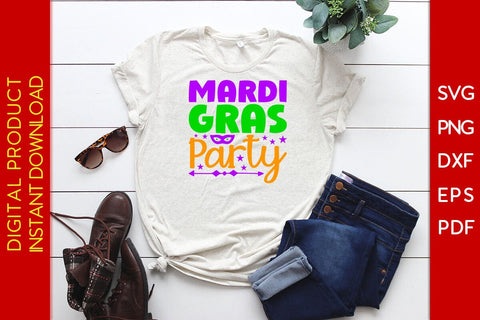 Mardi Gras Party SVG PNG PDF Cut File SVG Creativedesigntee 