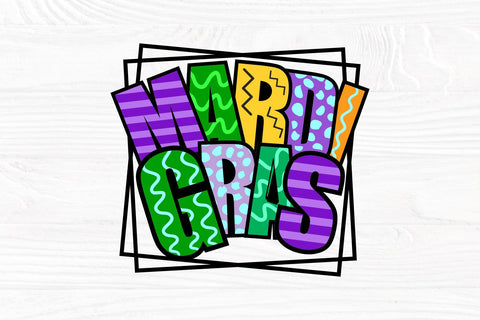 Mardi Gras PNG Bundle | Sublimation Shirt Designs SVG TonisArtStudio 