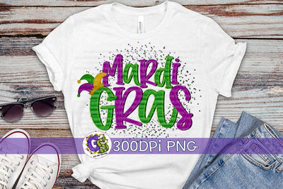 Mardi Gras PNG for Sublimation Sublimation Greedy Stitches 