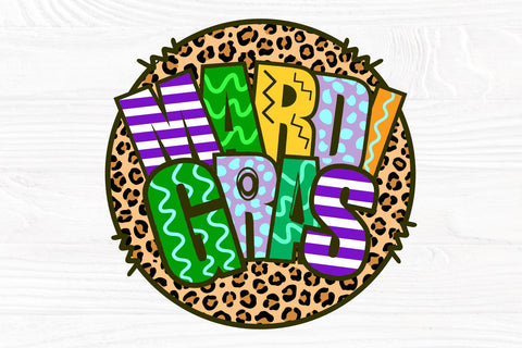 Mardi Gras PNG, Leopard, Sublimation Shirt Design SVG TonisArtStudio 