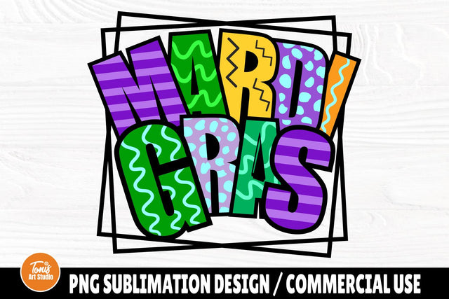 Mardi Gras PNG, Sublimation Shirt Design, Leopard SVG TonisArtStudio 