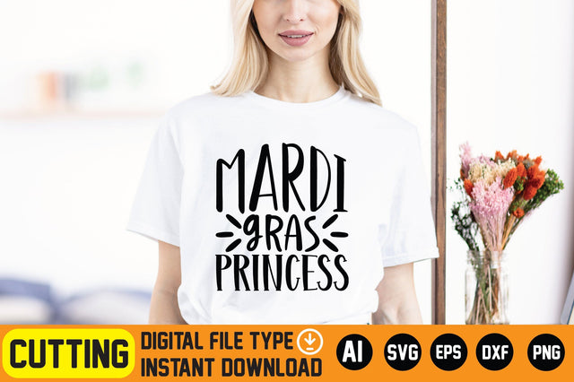 Mardi Gras Princess SVG CraftlabSvg29 