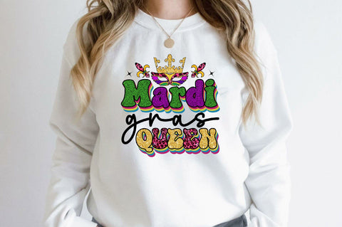 Mardi Gras Queen Sublimation SVGArt 