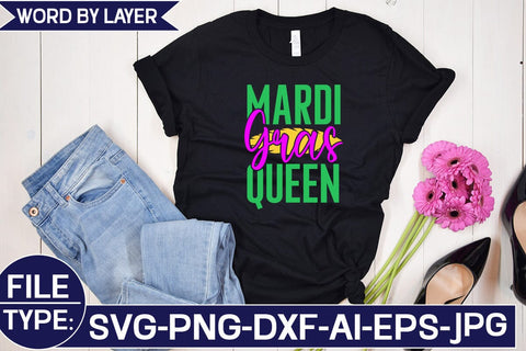 Mardi Gras Queen SVG Cut File SVG Studio Innate 