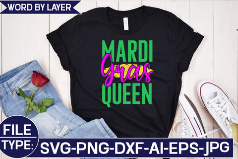 Mardi Gras Queen SVG Cut File SVG Studio Innate 