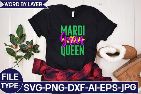Mardi Gras Queen SVG Cut File SVG Studio Innate 