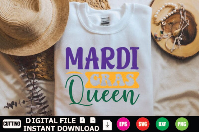Mardi Gras Queen SVG Shahin alam 